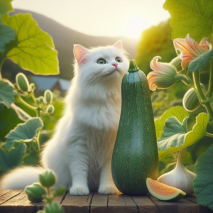 cat-with-zucchini